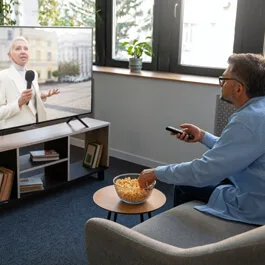 Streaming em televisão